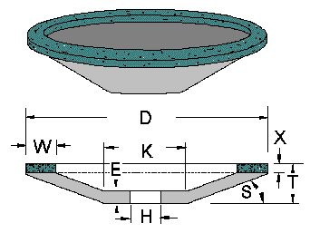 11A2 DIAMOND WHEEL