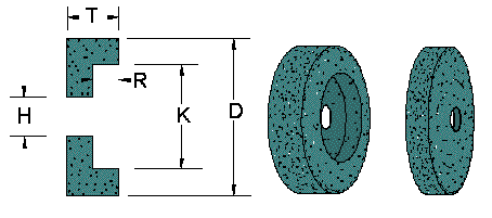 1A8S DIAMOND WHEEL