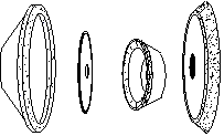 DIAMOND MONOSET WHEELS Diamond Resin Bond Wheels,resin bond diamond wheels, diamond resin 