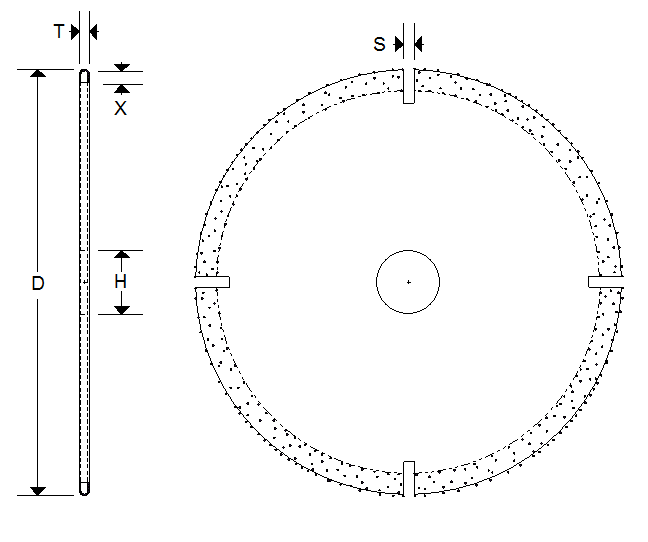 Diamond Electroplated Cut Off Wheels